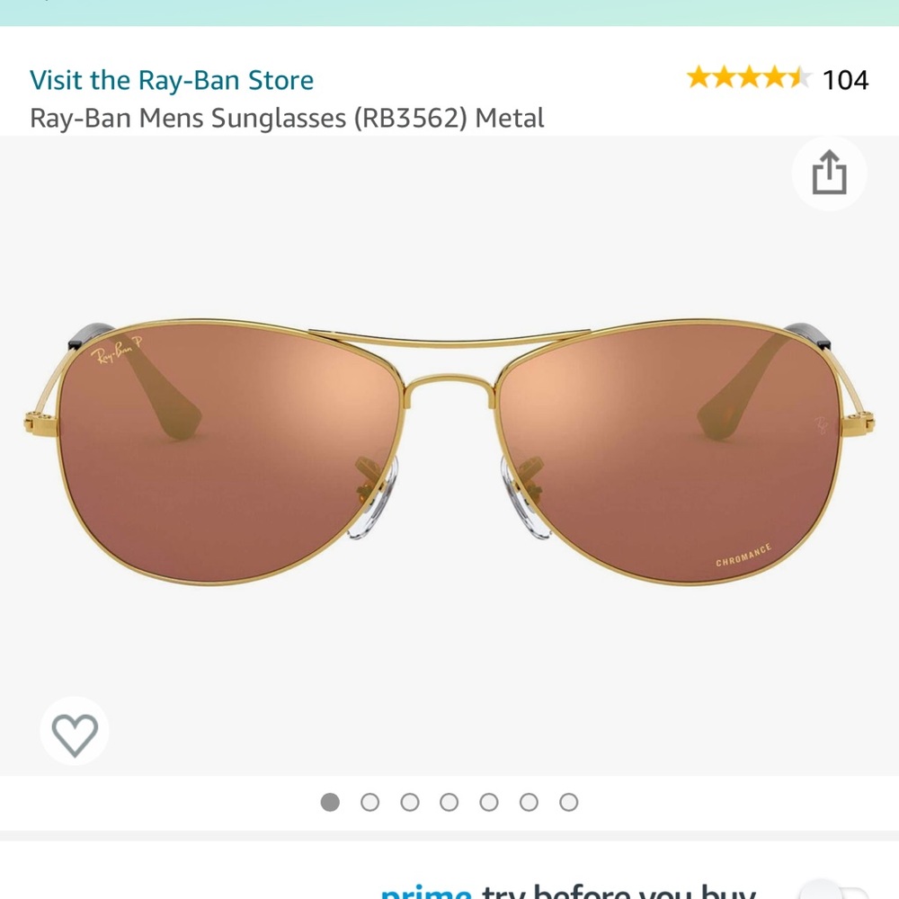 Rayban polarized sunglasses